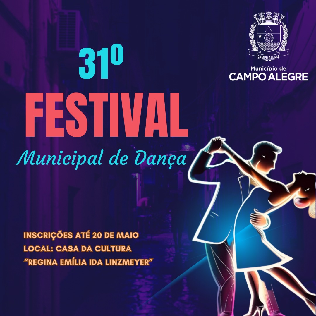 Venha Celebrar a Arte da Dança no 31° Festival Municipal de Dança e 23° Festival Escolar de Dança “Mario de Andrade”!