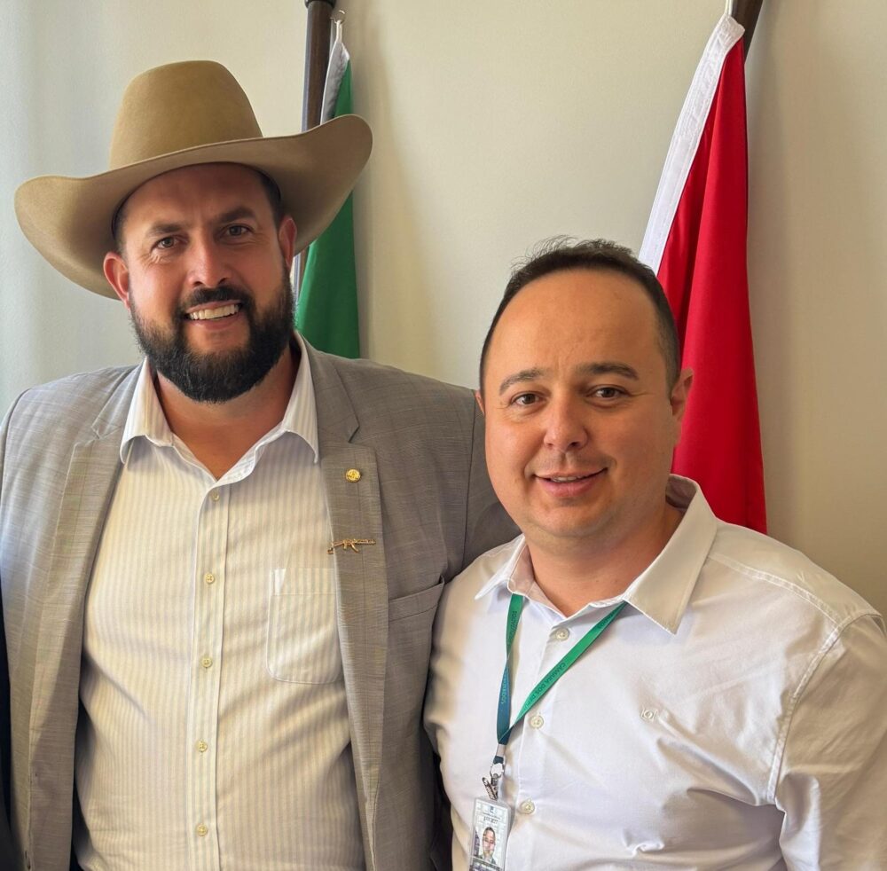Assessor Pablo Raulino acompanha Deputado Zé Trovão em agendas com prefeitos do Norte de SC em Brasília