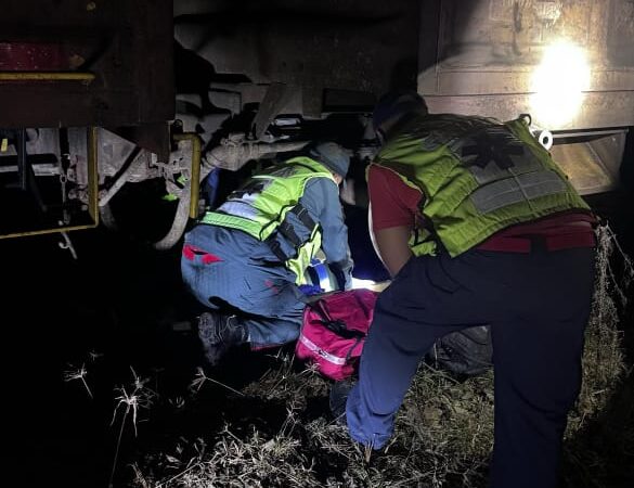 Adolescente é Atropelado por Trem em Rio Negrinho e Sobrevive com Ferimentos Leves