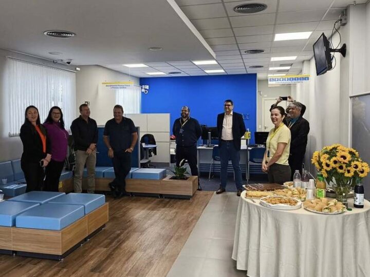 Santa Terezinha comemora reinauguração da agência do Banco do Brasil