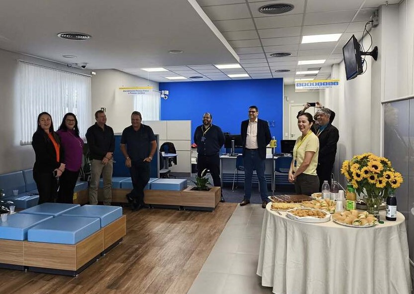 Santa Terezinha comemora reinauguração da agência do Banco do Brasil
