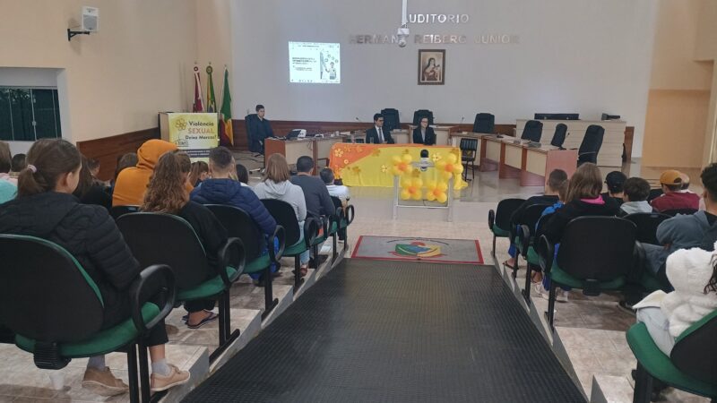 Santa Terezinha promove evento de conscientização contra a exploração sexual infantil em alusão ao “Maio Laranja”