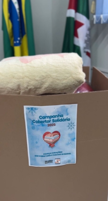 São Bento do Sul promove Campanha Cobertor Solidário