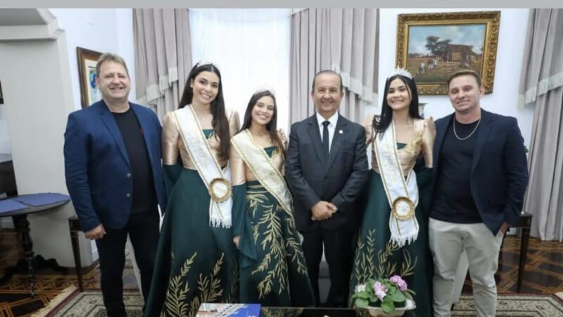 Prefeito e Vice de Monte Castelo iniciam divulgação da Festa do Tropeiro com recepção calorosa do Governador Jorginho Mello