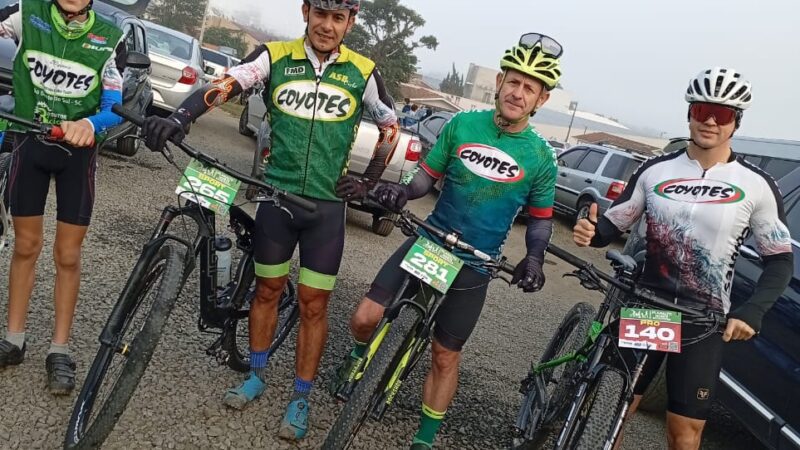 Resultados Equipe Coyotes ACC no Desafio Planalto Norte….etapa 3 na cidade de Três Barras