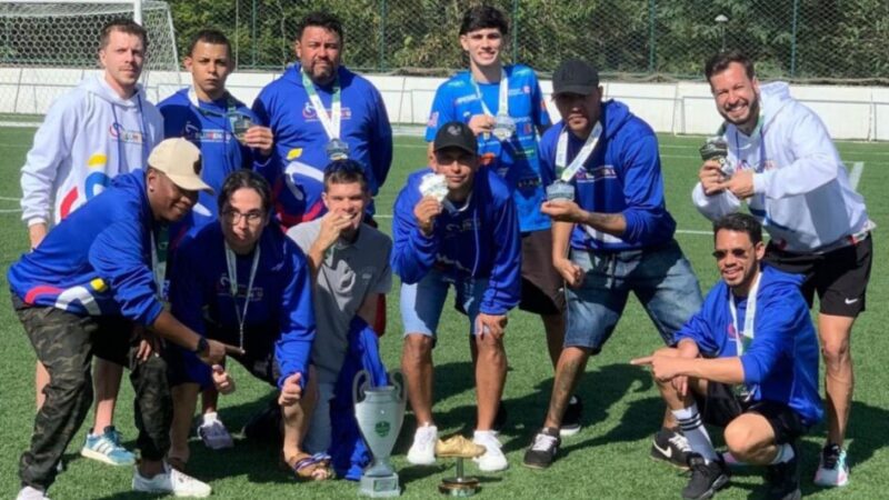 Blumenau sobe para a elite do Brasileiro de futebol para atletas com paralisia cerebral