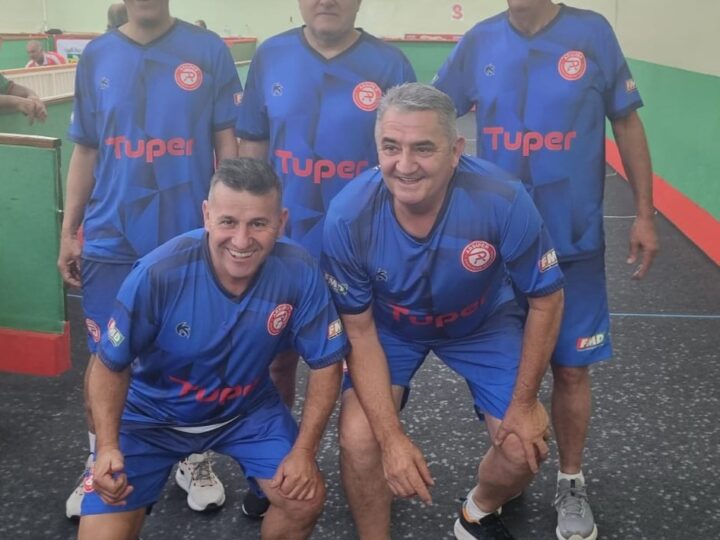 Bocha de São Bento do Sul, participou da 2ª Copa Catarinense de Master de Bocha Rafa Volo