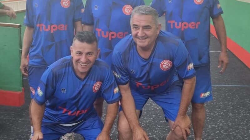 Bocha de São Bento do Sul, participou da 2ª Copa Catarinense de Master de Bocha Rafa Volo