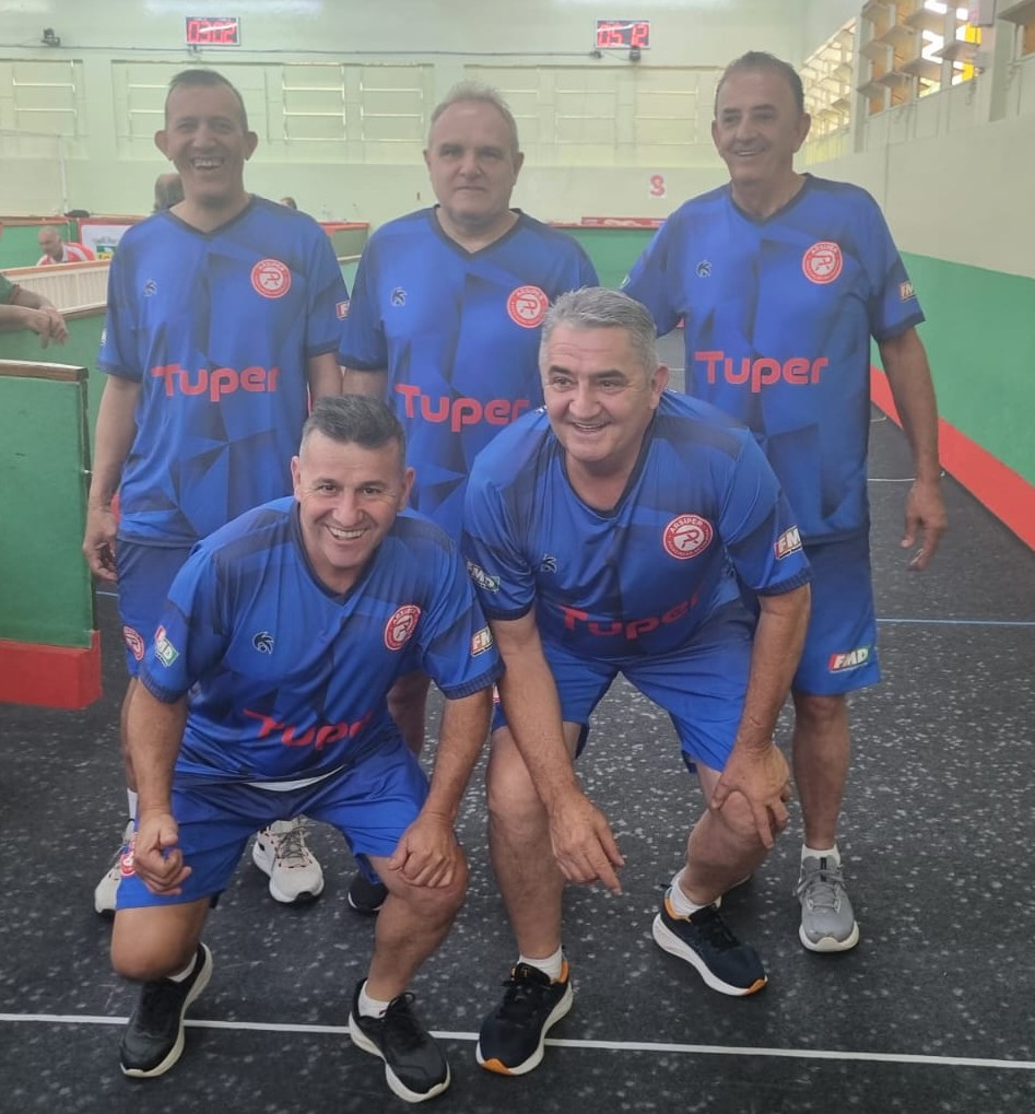 Bocha de São Bento do Sul, participou da 2ª Copa Catarinense de Master de Bocha Rafa Volo