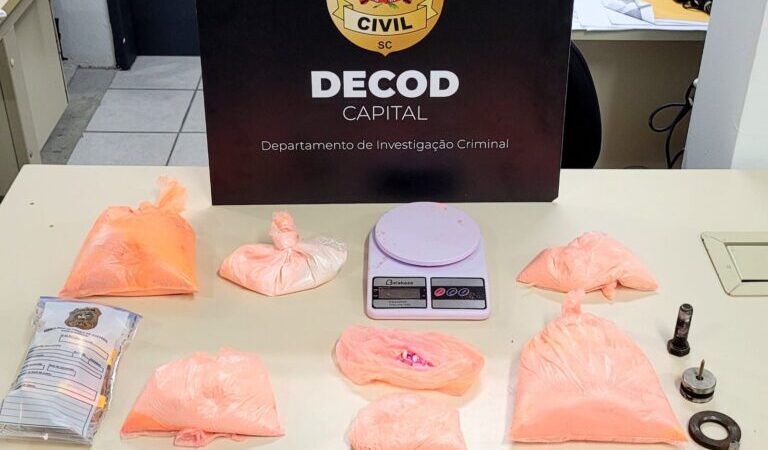 Polícia Civil desmantela laboratório de drogas sintéticas em Florianópolis