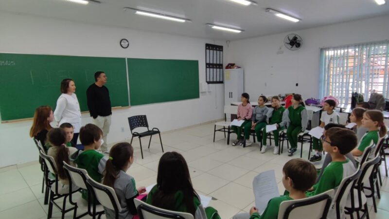 Dia de aprender e compartilhar com os pequenos grandes cidadãos de Campo Alegre! 