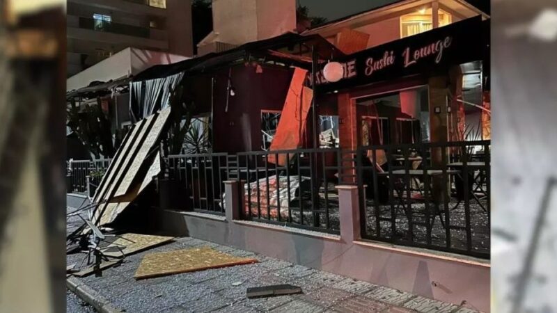 Vazamento de gás provoca explosão no Sul de SC