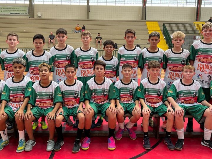 Futsal Sub 13 masculino terá jogos em casa dia 16 