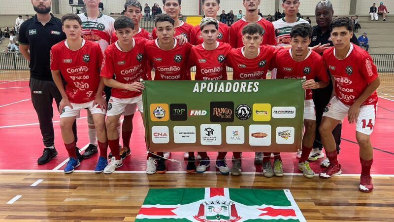 Futsal Sub 13 masculino teve rodada antecipada para sexta-feira (16) aqui em São Bento