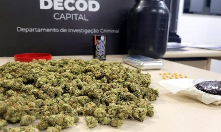 Polícia prende traficante internacional e apreende drogas em Florianópolis