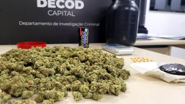 Polícia prende traficante internacional e apreende drogas em Florianópolis