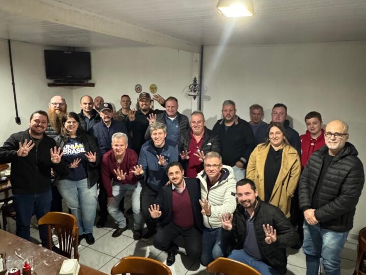 União Brasil de São Bento do Sul realiza reunião com presença do presidente estadual Gean Loureiro