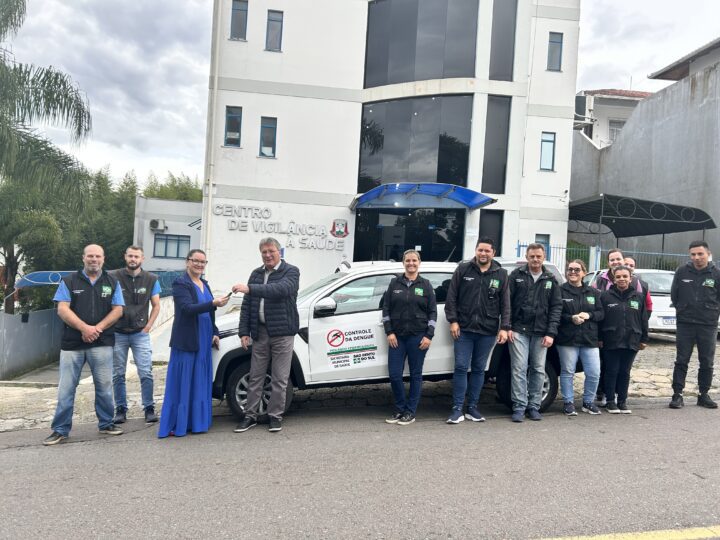 São Bento do Sul recebe novo veículo para reforçar combate às endemias