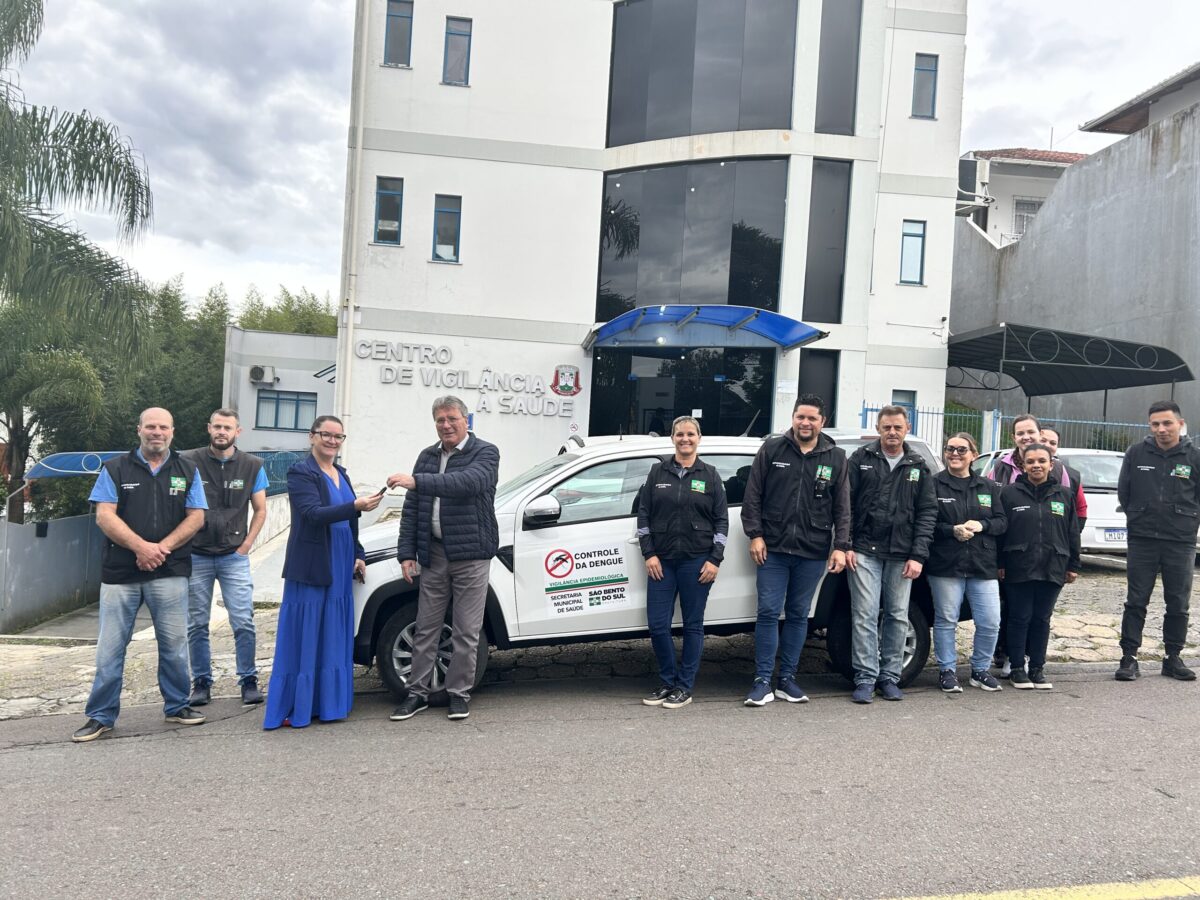 São Bento do Sul recebe novo veículo para reforçar combate às endemias