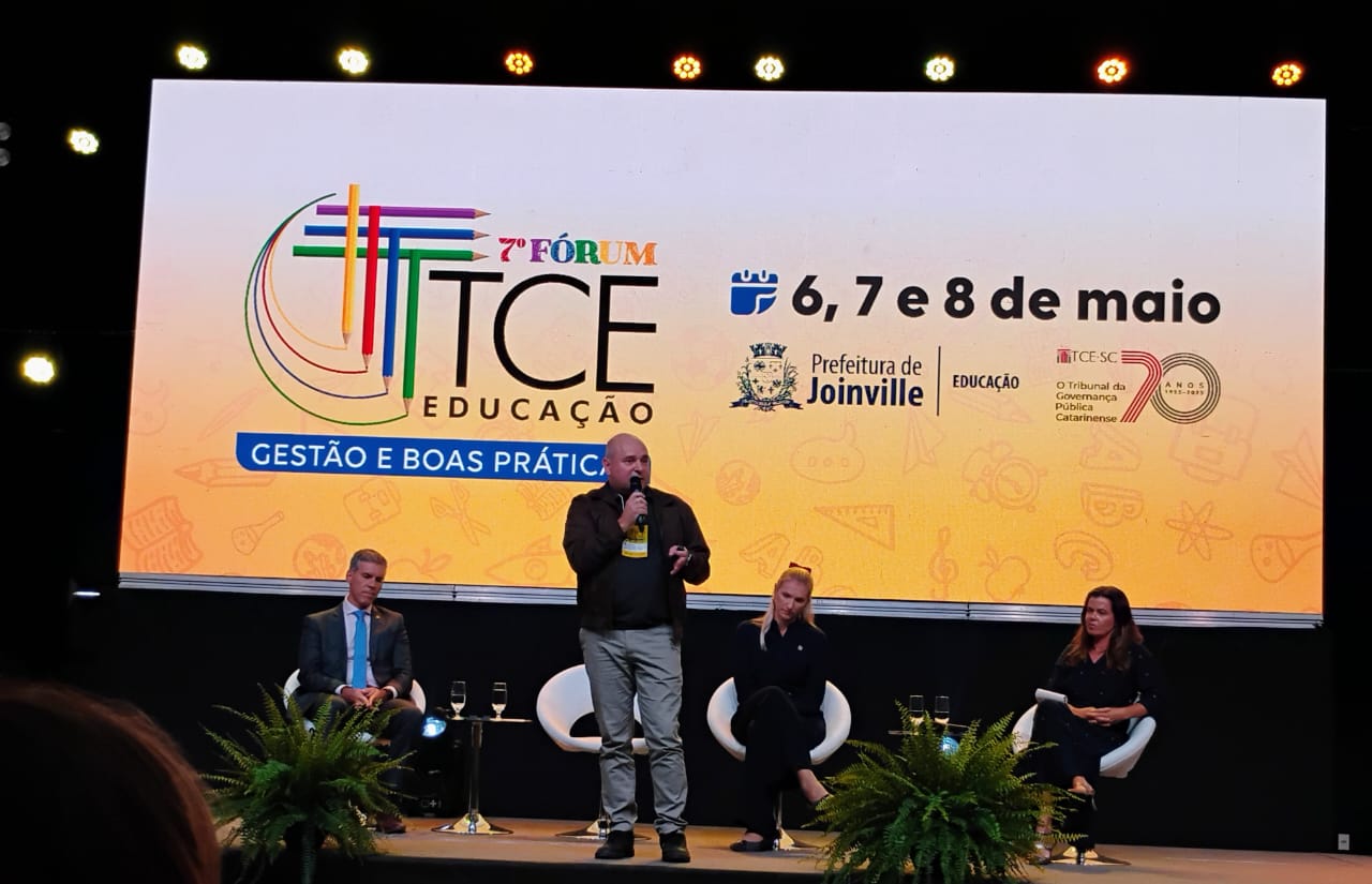 São Bento do Sul tem destaque no 7º Fórum TCE-SC Educação com seis boas práticas apresentadas