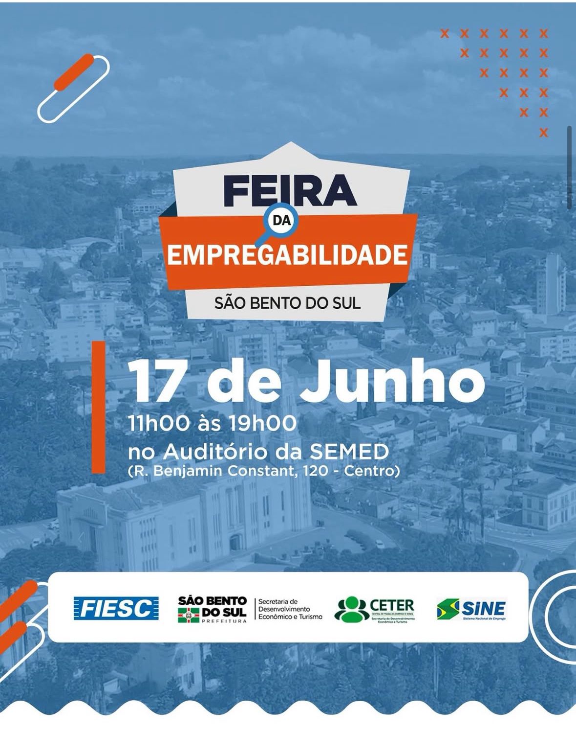 Feira da Empregabilidade de São Bento do Sul abre inscrições para empresas