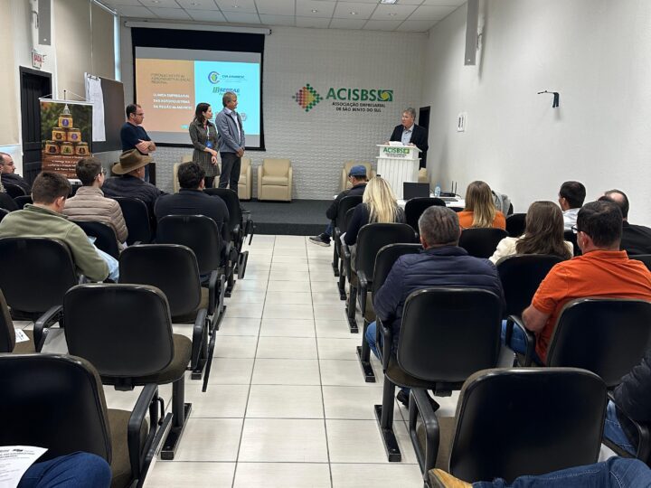 Acontece hoje em São Bento do Sul a Clínica Empresarial do projeto Fortalece Agro