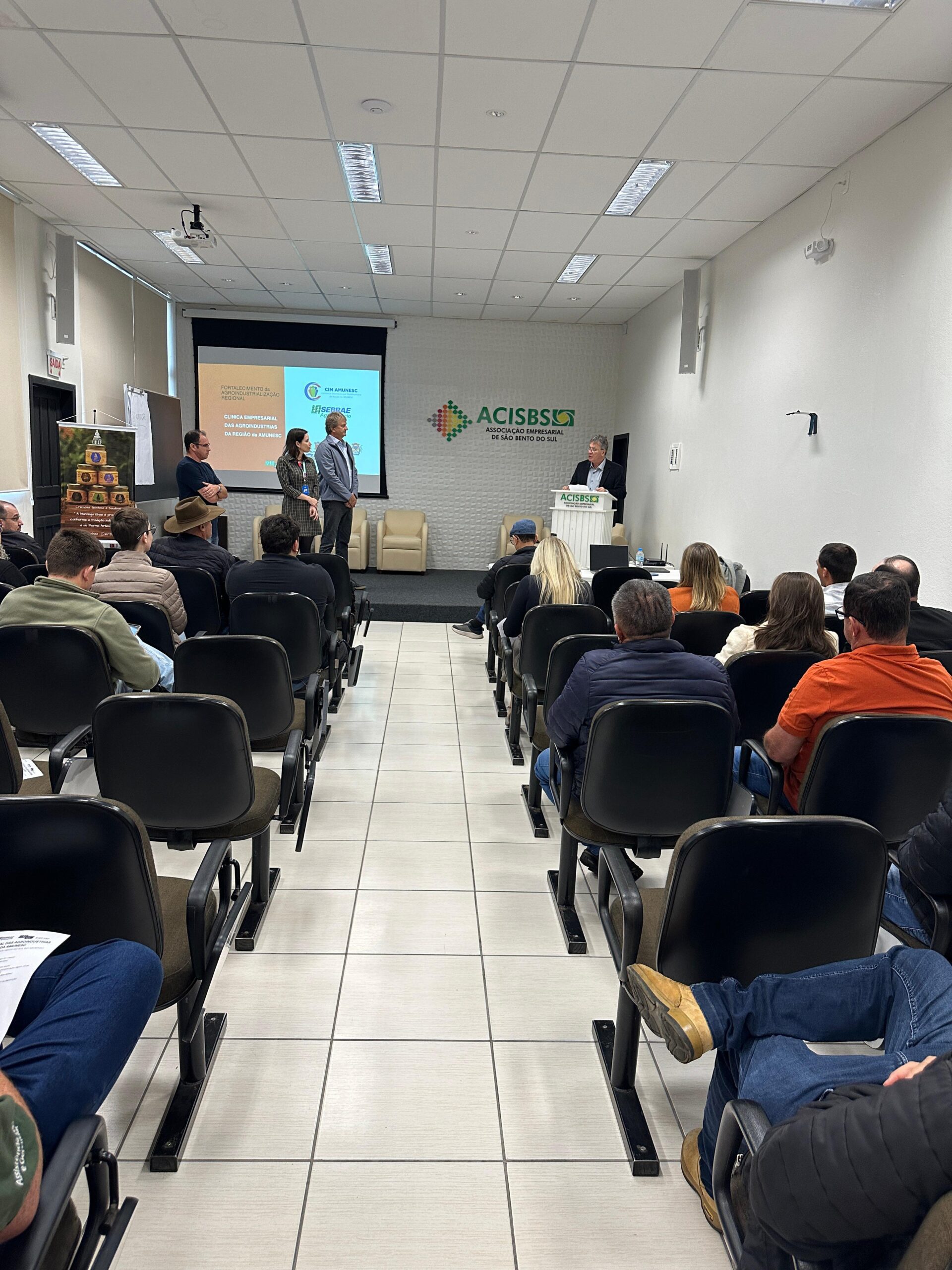 Acontece hoje em São Bento do Sul a Clínica Empresarial do projeto Fortalece Agro