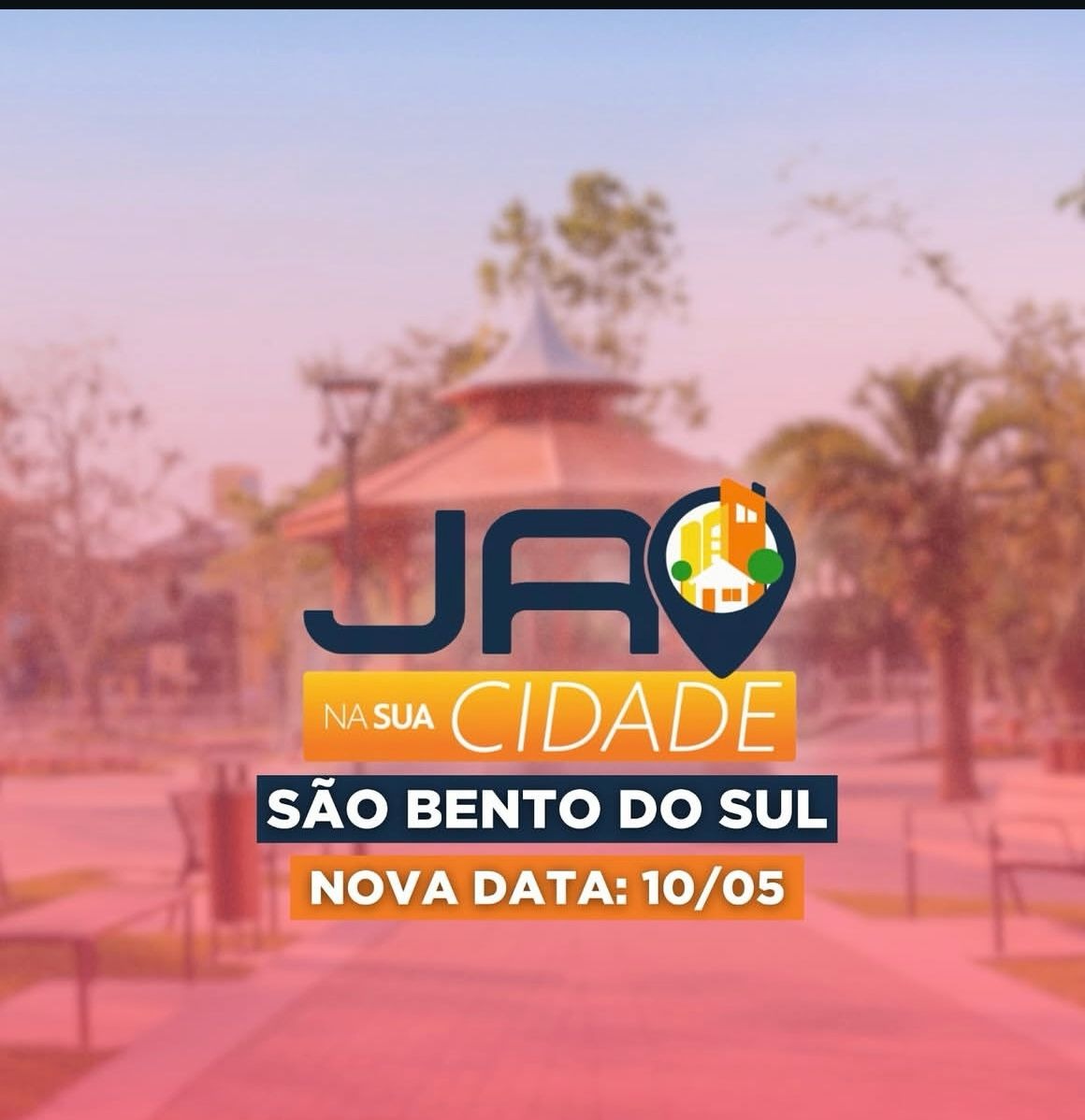 Neste sábado tem gravação AO VIVO do Jornal do Almoço em São Bento do Sul!