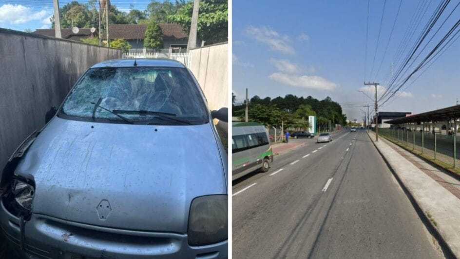 Motorista que matou ciclista em Joinville voltava da praia e tinha “vestígio alcoólico”, diz PM