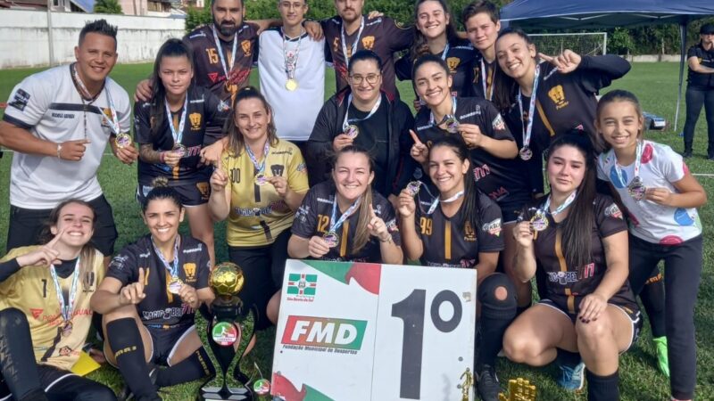 Pumas é tri campeão do Municipal de Suíço Feminino