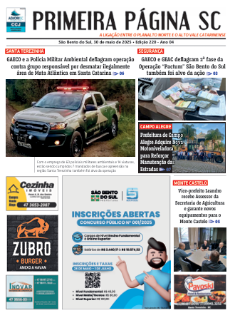 Edição 220- 30/05/2025
