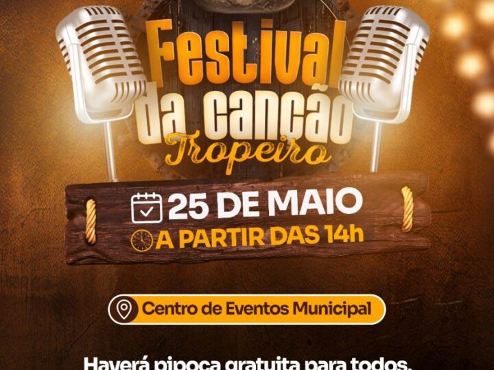 Monte Castelo se prepara para o 1º Festival da Canção Tropeiro: um espetáculo de música, tradição e emoção!