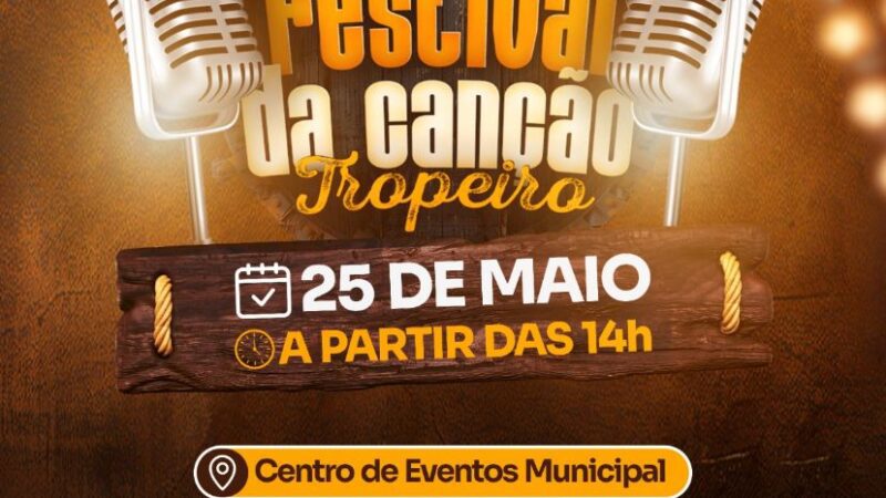 Monte Castelo se prepara para o 1º Festival da Canção Tropeiro: um espetáculo de música, tradição e emoção!