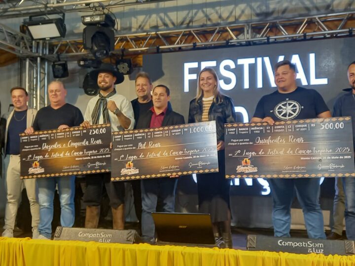 Festival da Canção Tropeiro emociona e revela novos talentos em Monte Castelo