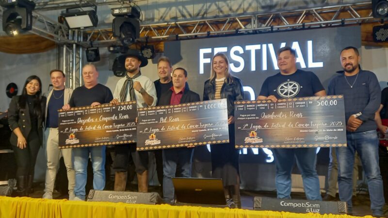 Festival da Canção Tropeiro emociona e revela novos talentos em Monte Castelo