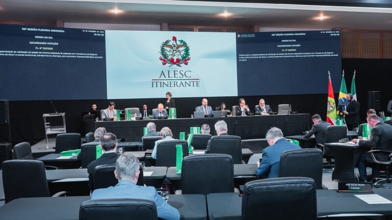 Definidos municípios que receberão as próximas edições do Alesc Itinerante