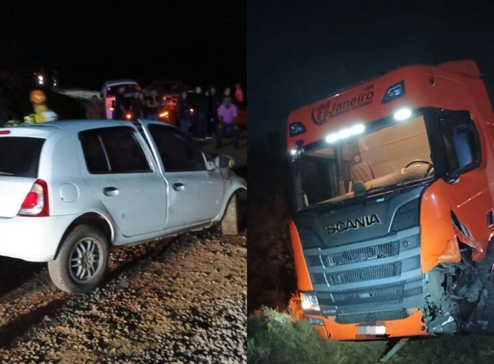 Empresário morre em grave acidente entre carro e caminhão na SC-350 no Meio-Oeste de SC