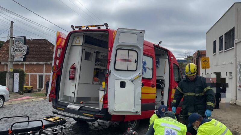 Acidente de trânsito mobiliza Corpo de Bombeiros em Mafra