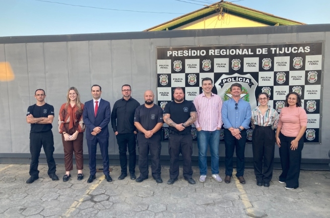 GMF inspeciona unidades prisionais de Porto União, Mafra, Canoinhas, Itajaí e Tijucas 