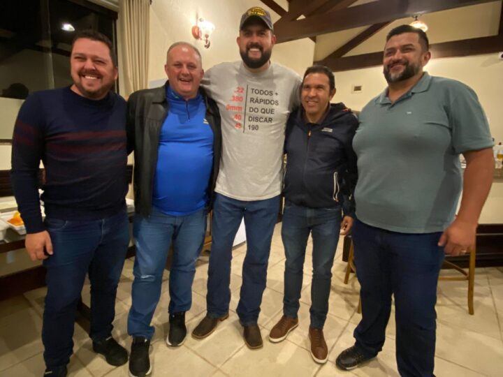 Deputado Zé Trovão participa de jantar com o PL em São Bento do Sul e reforça apoio ao governo Tomazini