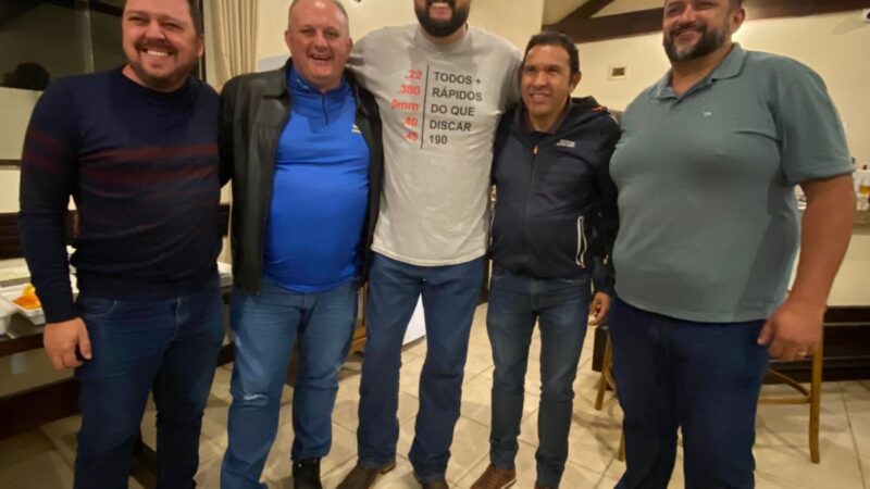 Deputado Zé Trovão participa de jantar com o PL em São Bento do Sul e reforça apoio ao governo Tomazini