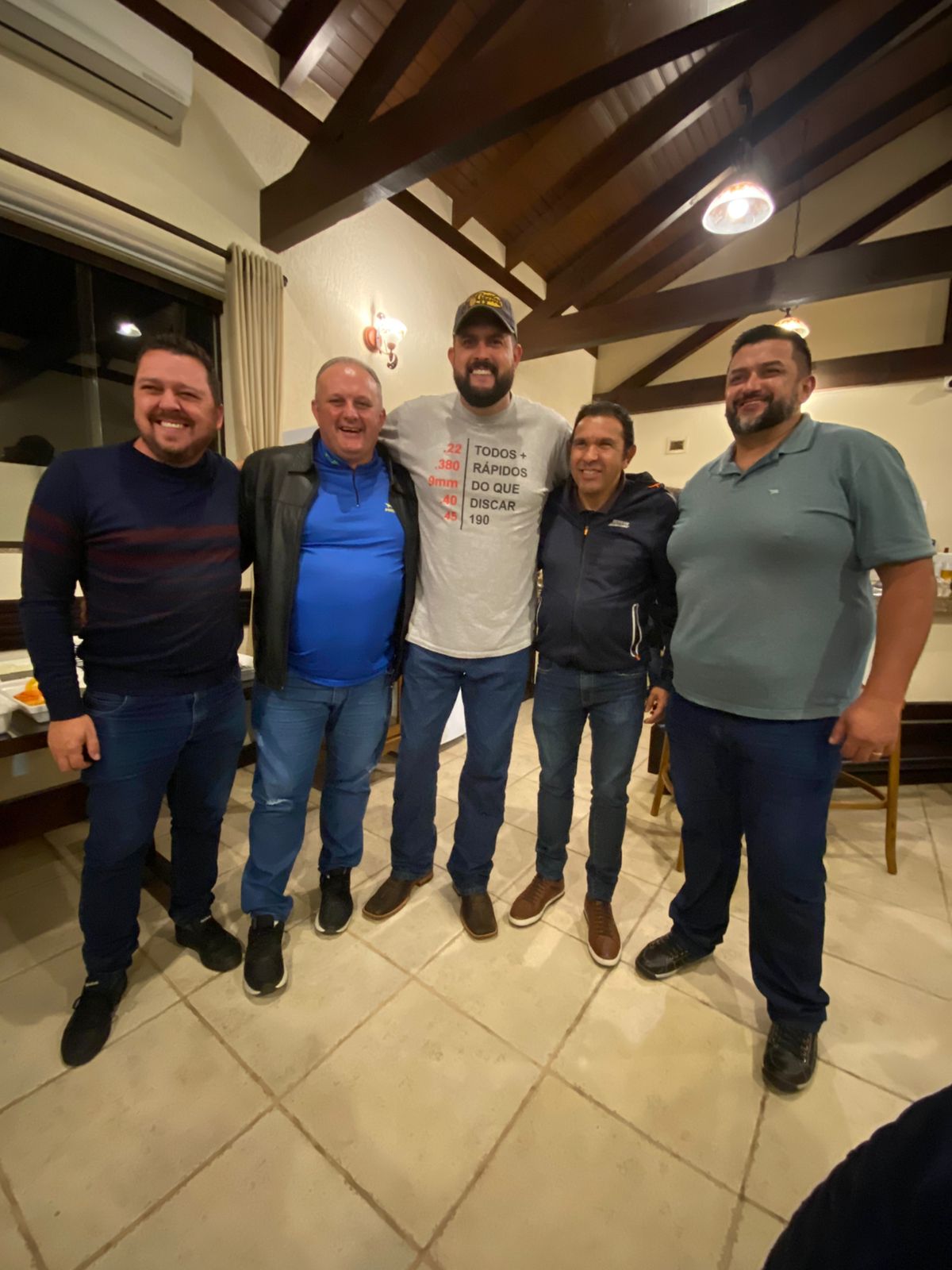 Deputado Zé Trovão participa de jantar com o PL em São Bento do Sul e reforça apoio ao governo Tomazini