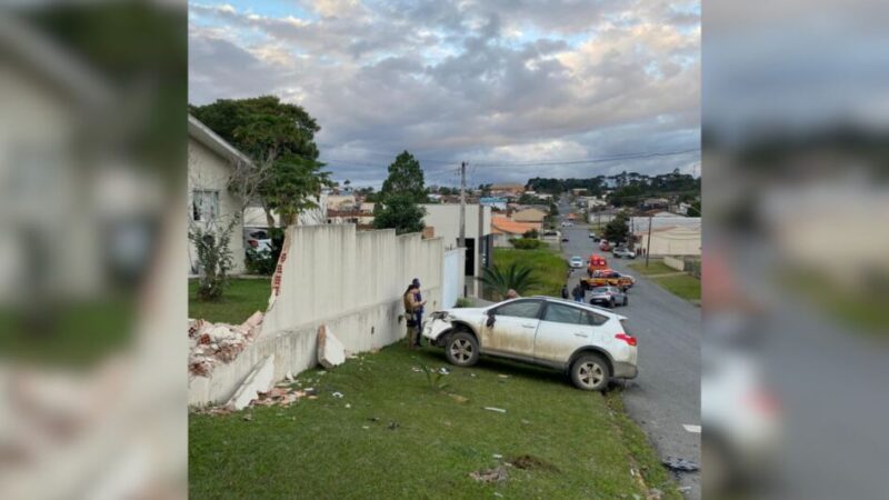 Mulher é encontrada desacordada após acidente em Canoinhas