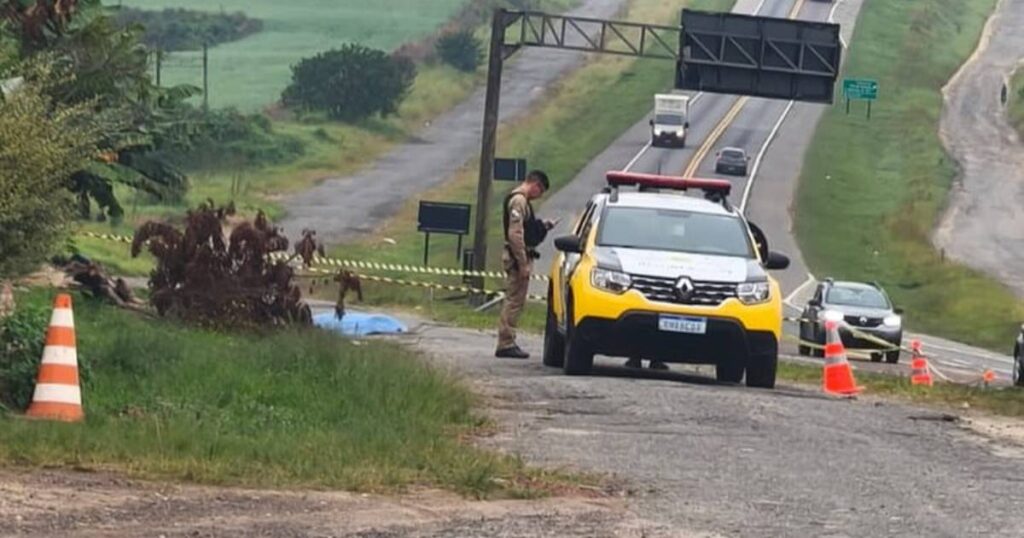 Homem é encontrado morto na marginal da BR-277 em Palmeira