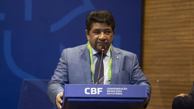Vice da CBF pede suspensão de acordo que manteve Ednaldo Rodrigues na presidência