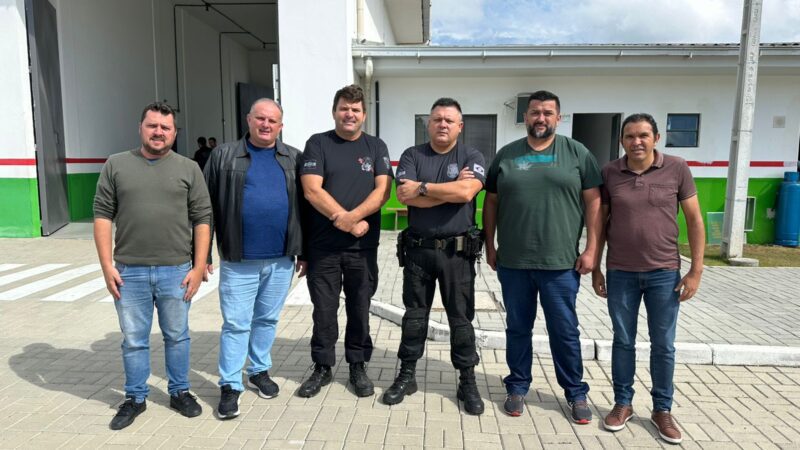 Vereadores visitam nova Penitenciária Industrial de São Bento do Sul e discutem perspectivas para a unidade