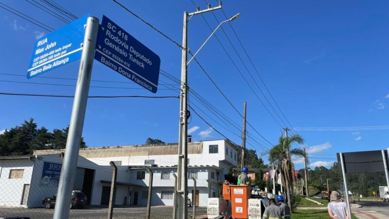 Prefeitura firma contrato para ampliação da Iluminação Pública em São Bento do Sul