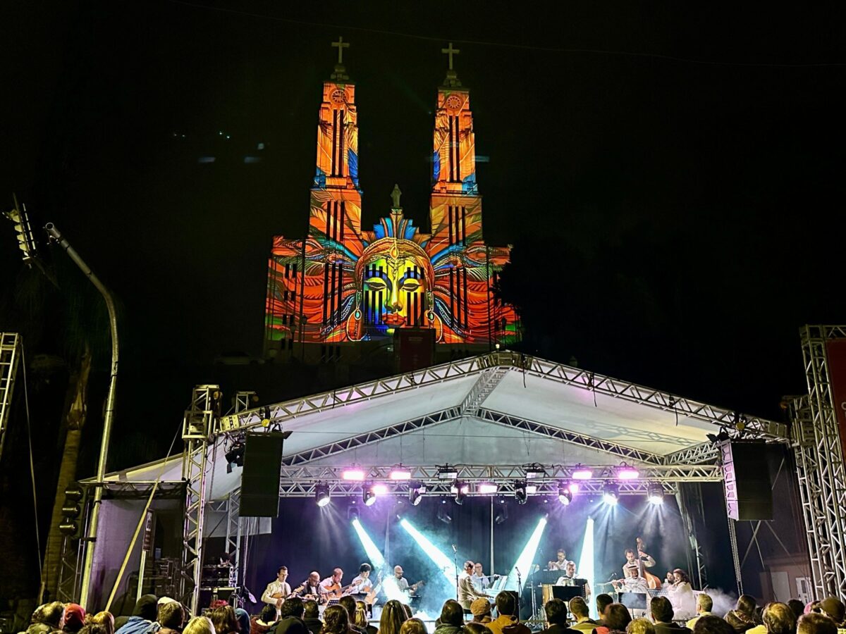 Espetáculo “Origens” encanta público em noite histórica na Praça Central de São Bento do Sul