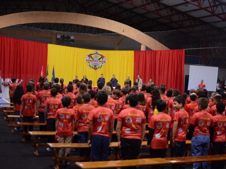 Corpo de Bombeiros Militar de Santa Catarina formou mais de 220 Bombeiros Mirins em Rio Negrinho