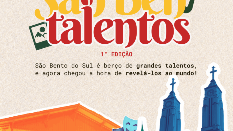 Vem aí o 1º SãoBentalentos!